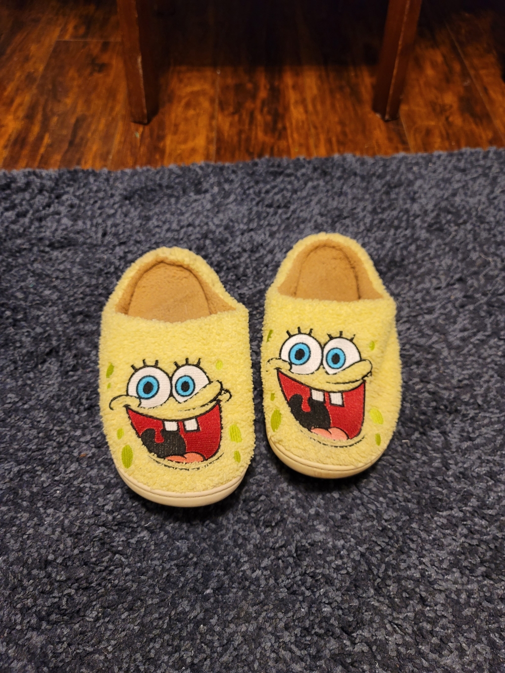 Yellow Sponge Character Kids Slip-On Shoes